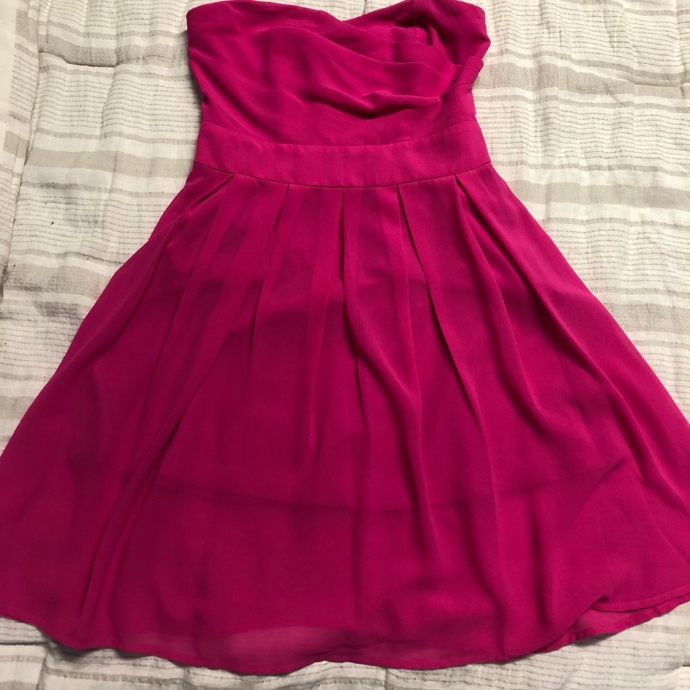 Pink Strapless Ya Los Angeles dress